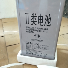 双登蓄电池GFM-300/2V300AH